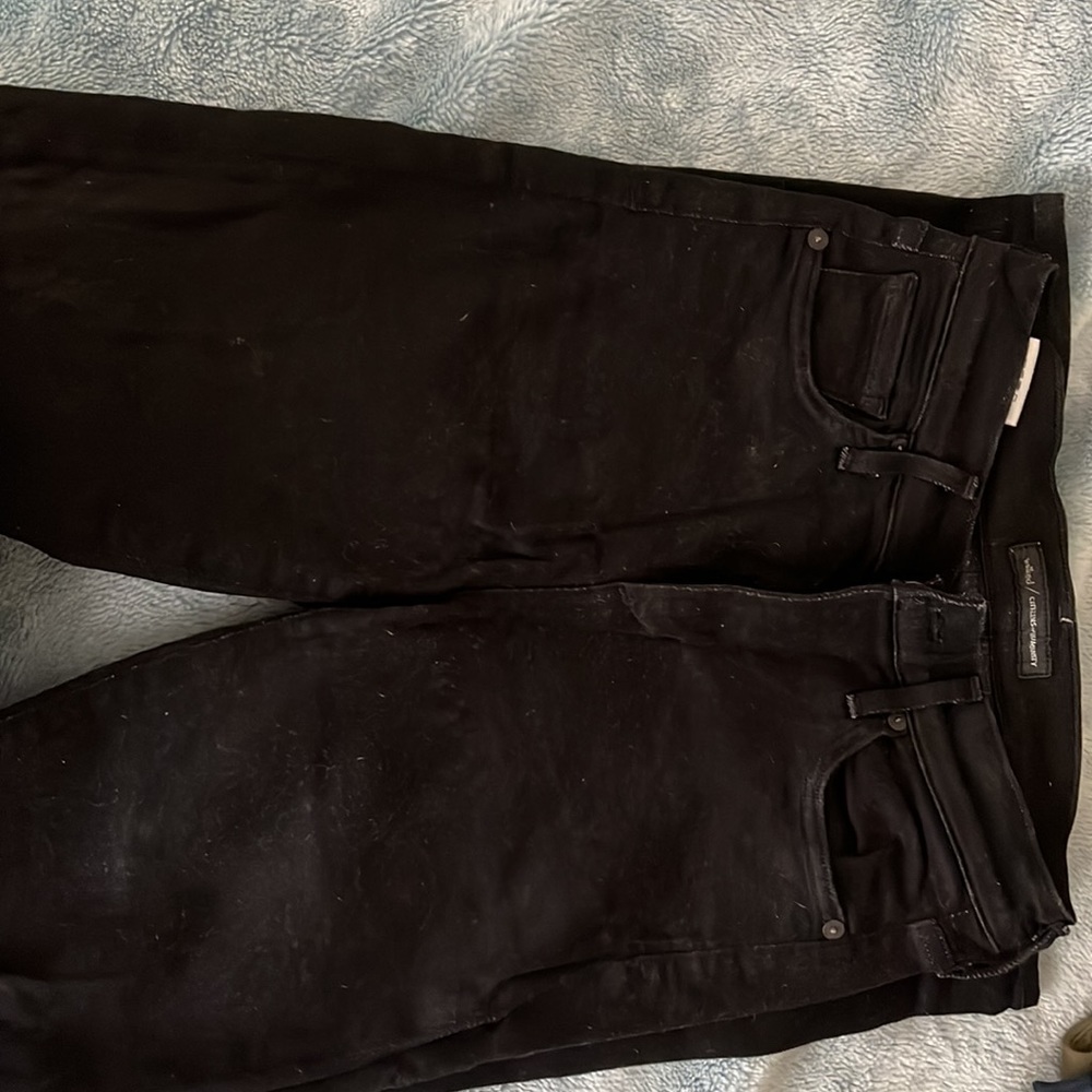 Citizens black high rise skinny Jean